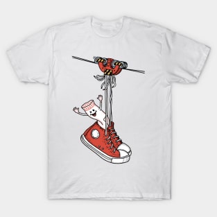 sneakers on wires T-Shirt